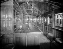 Worcester Lunch Car interior of Kenny's White House Cafe